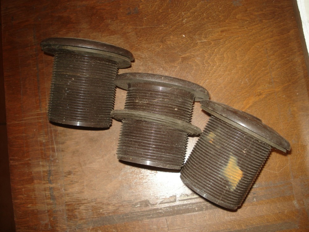 Hydro Air Jets with thread & Nuts Brown