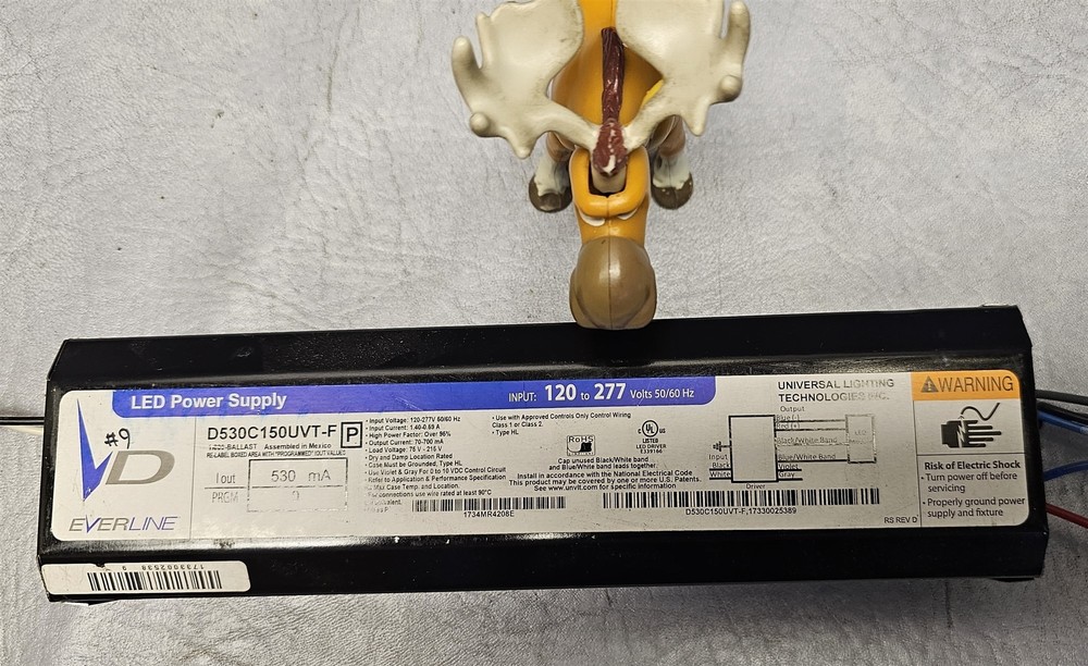 Universal D530C150UVT‐F 150W LED Driver Dimming Programable Tuning