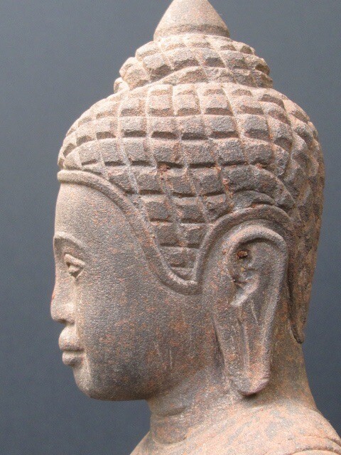 Khmer Buddha In Stone, Cambodia