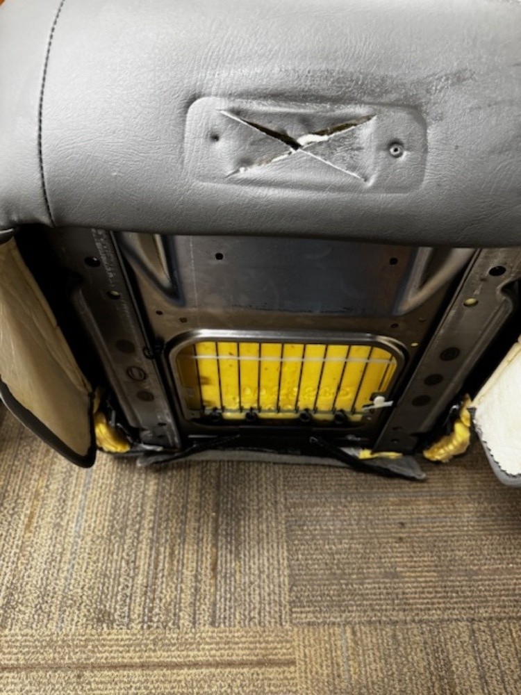 97-25 Chevy Express/GMC Savana Van Pair LH&RH Gray Cloth Power Bucket Seat