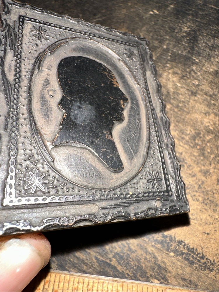Print Block ( Man’s Side Profile ) Nice Details!!