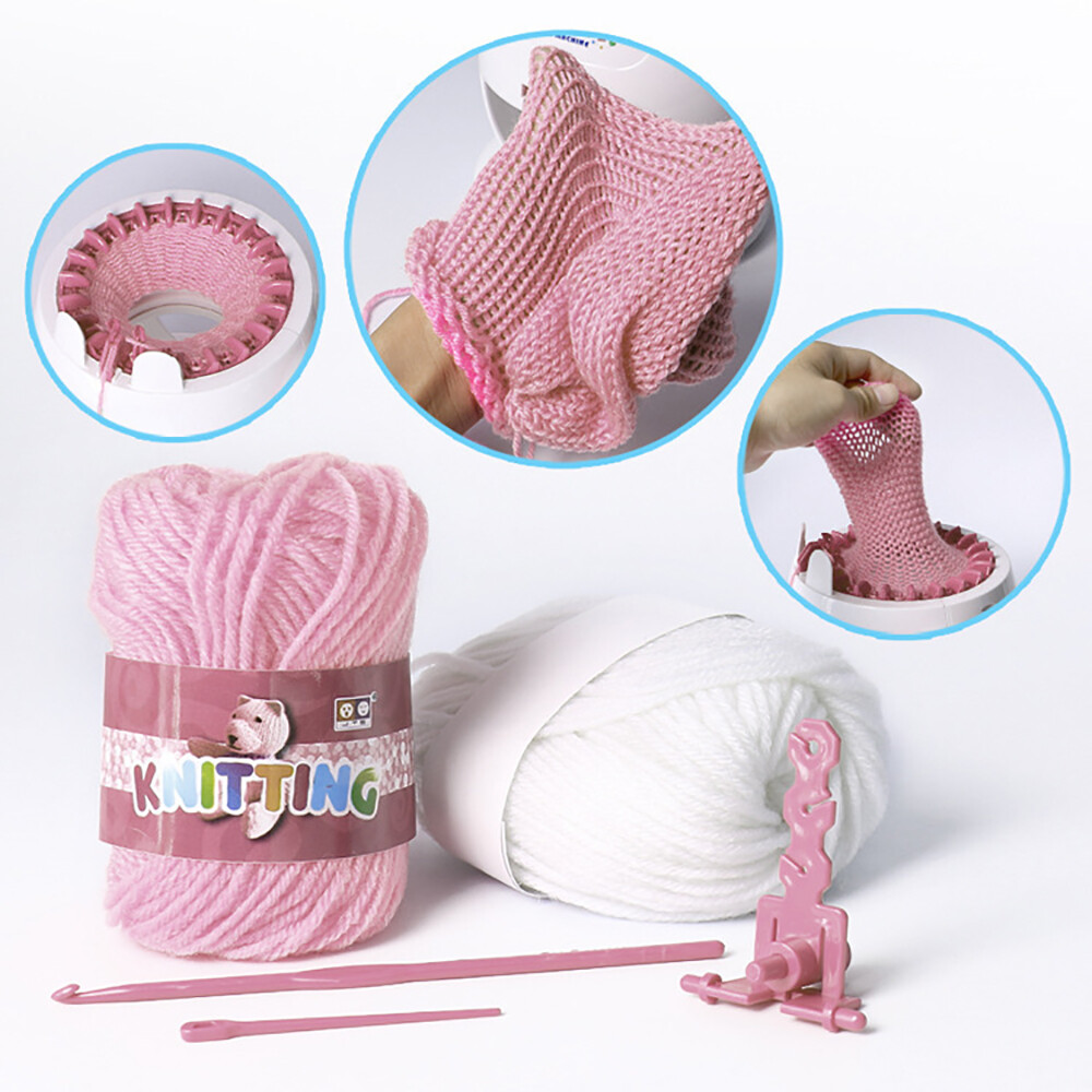 22 Needle Knitting Machine, Smart Weaving Loom Knitting Board Rotating