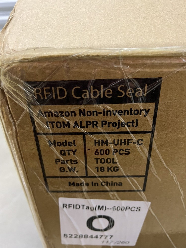 (20) New RFID Tamper Evident Security Cable Seal Tags HM-UHF-C
