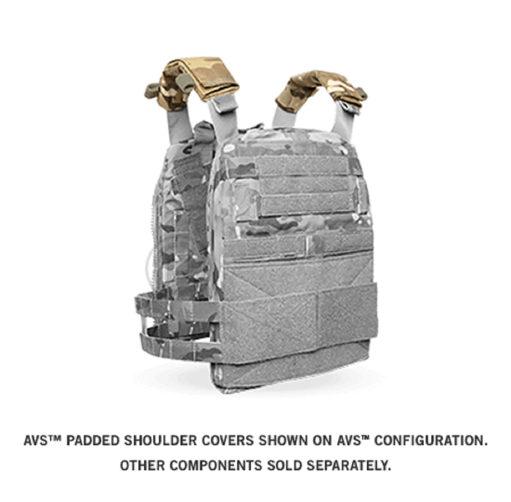 Crye Precision - AVS / JPC / CPC Padded Shoulder Cover Set - Black
