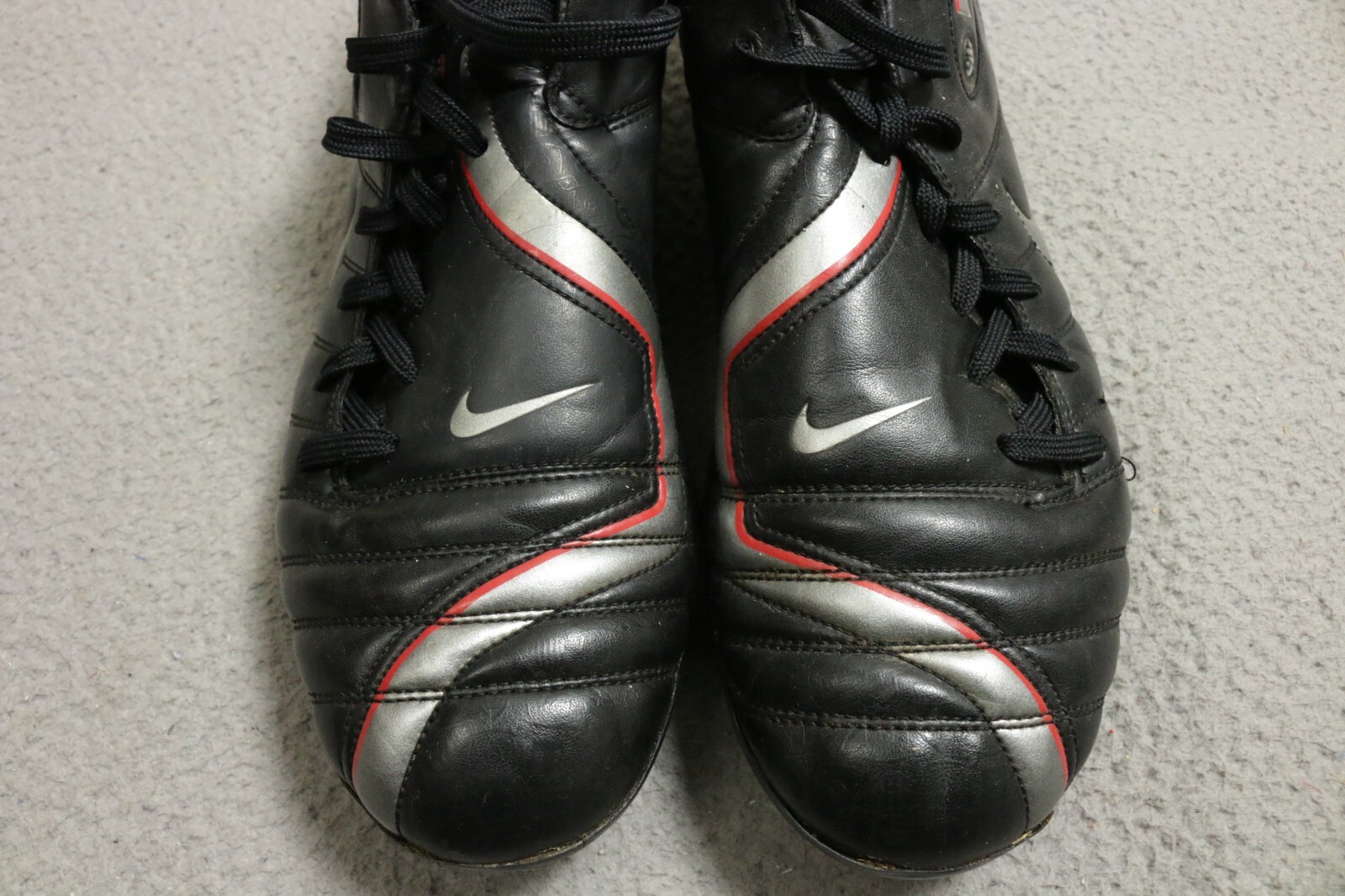 Nike Total 90 Shift FG Soccer Cleats Mens Size 12.5 Black Boots Cleats