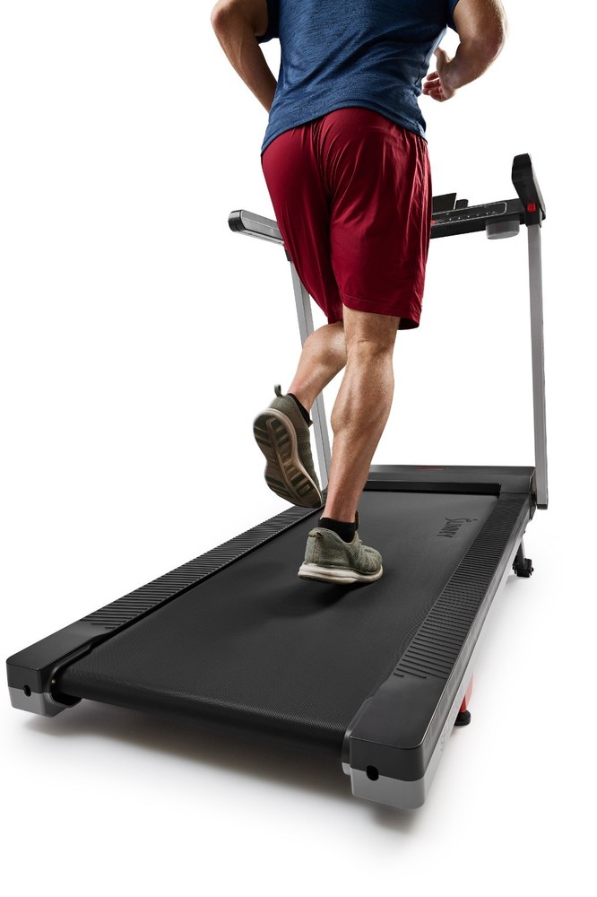 Foldable Treadmill Fully Assembled One Click Quick Button Auto Incline 20" Deck