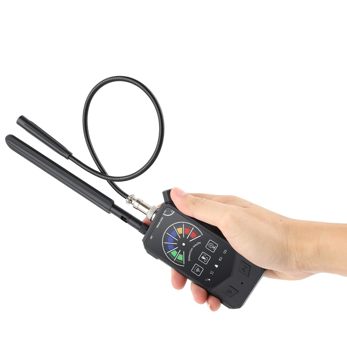 Wireless RF Detector Anti-Spy Camera GSM GPS Bug Tracker Finder Scanner Device