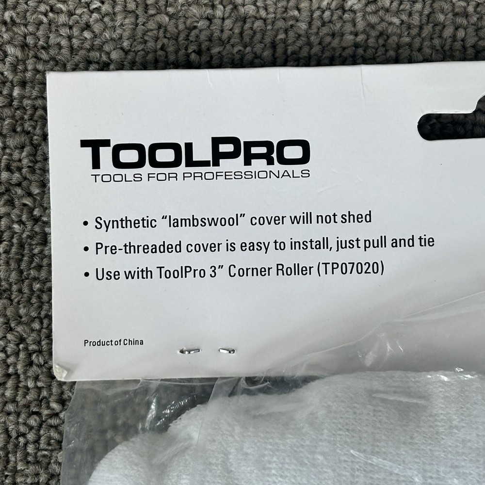 ToolPro 3" Inch Corner Roller Cover For Tool Pro Corner Roller TP07020 3 pack