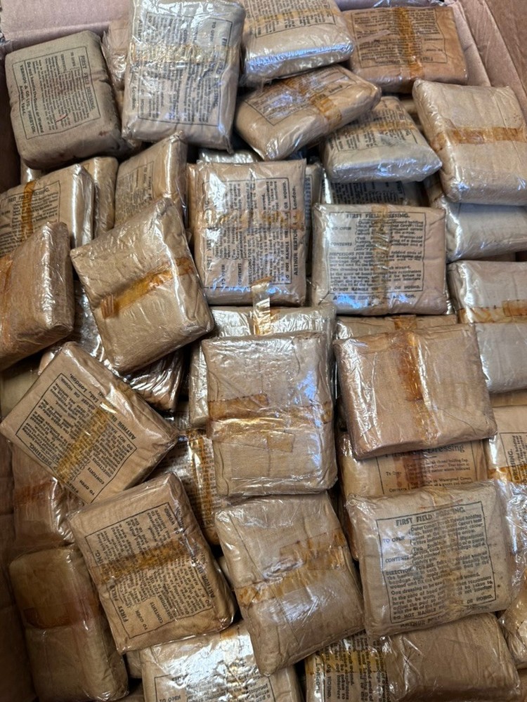 Original New Old Stock WW2 British Army First Aid Field Dressing