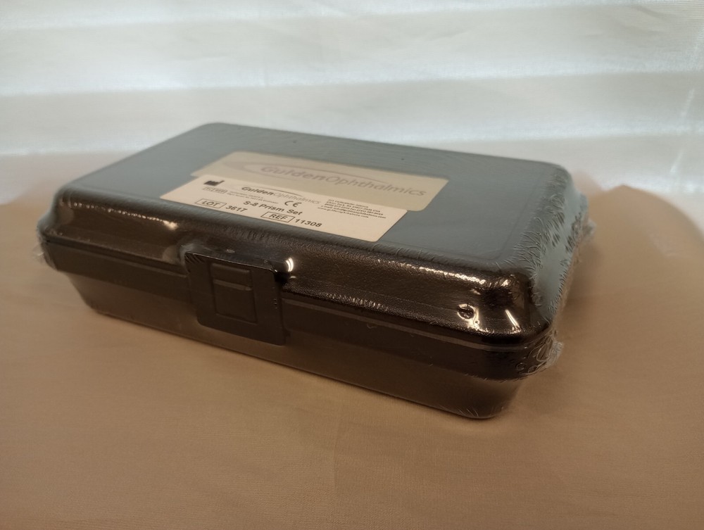 New Gulden Ophthalmics Prism 9 Piece Set - NEVER BEEN OPENED- Optometry Tools