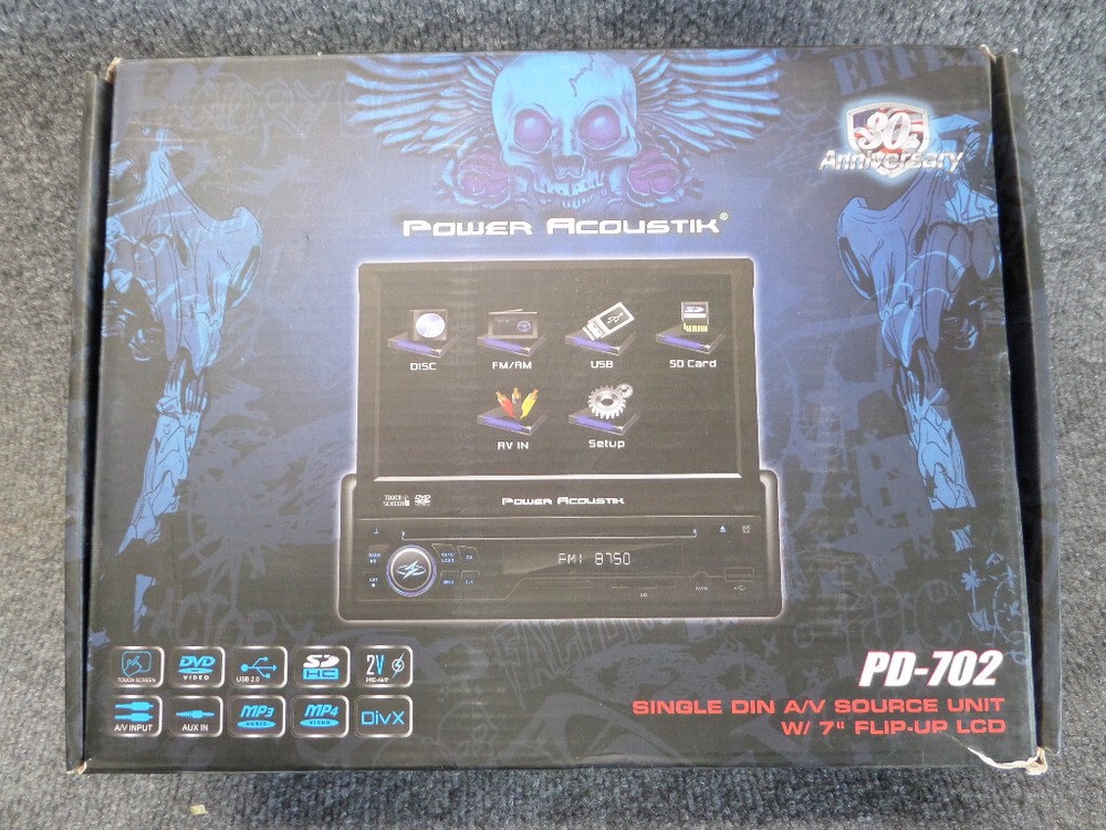 Power Acoustik PD-702 In Box