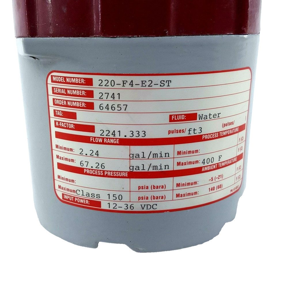 Sierra Instruments Innova-Flo 220-F4-E2-ST Vortex Flow Meter | Untested