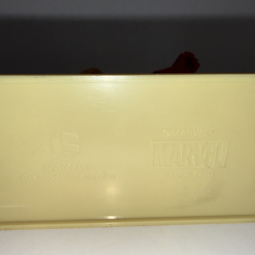 Open Box Captain Marvel 3D Comic Standee Statue Figure - Loot Crate Exclusive