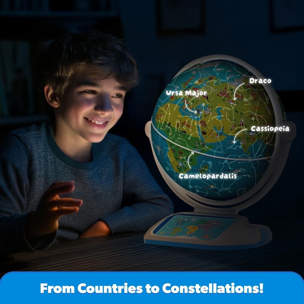 Interactive Globe for Kids – Earth Explorer: Tech Powered