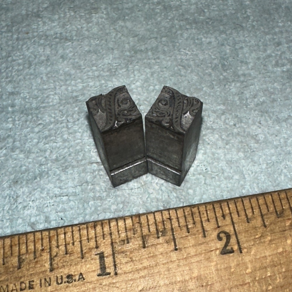 Printing Blocks “ Ornamental Borders “ Lead Blocks