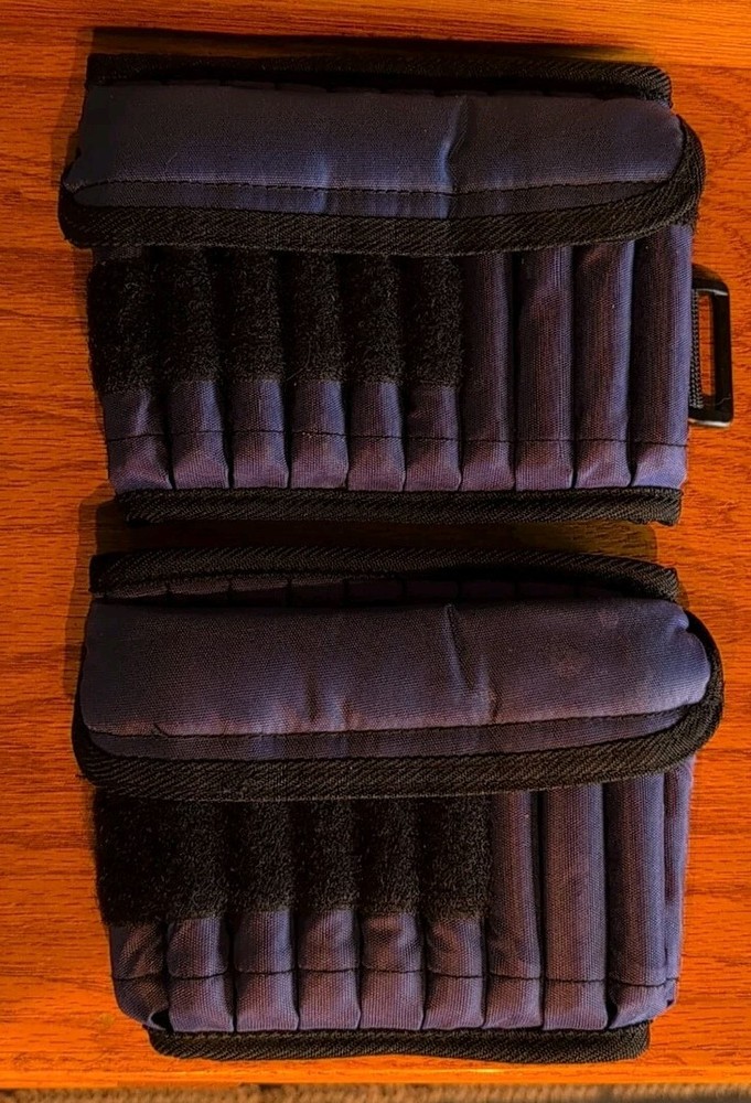 MFP 5lb Adjustable Ankle Weights Blue 5 Pound (2.5lb Each)