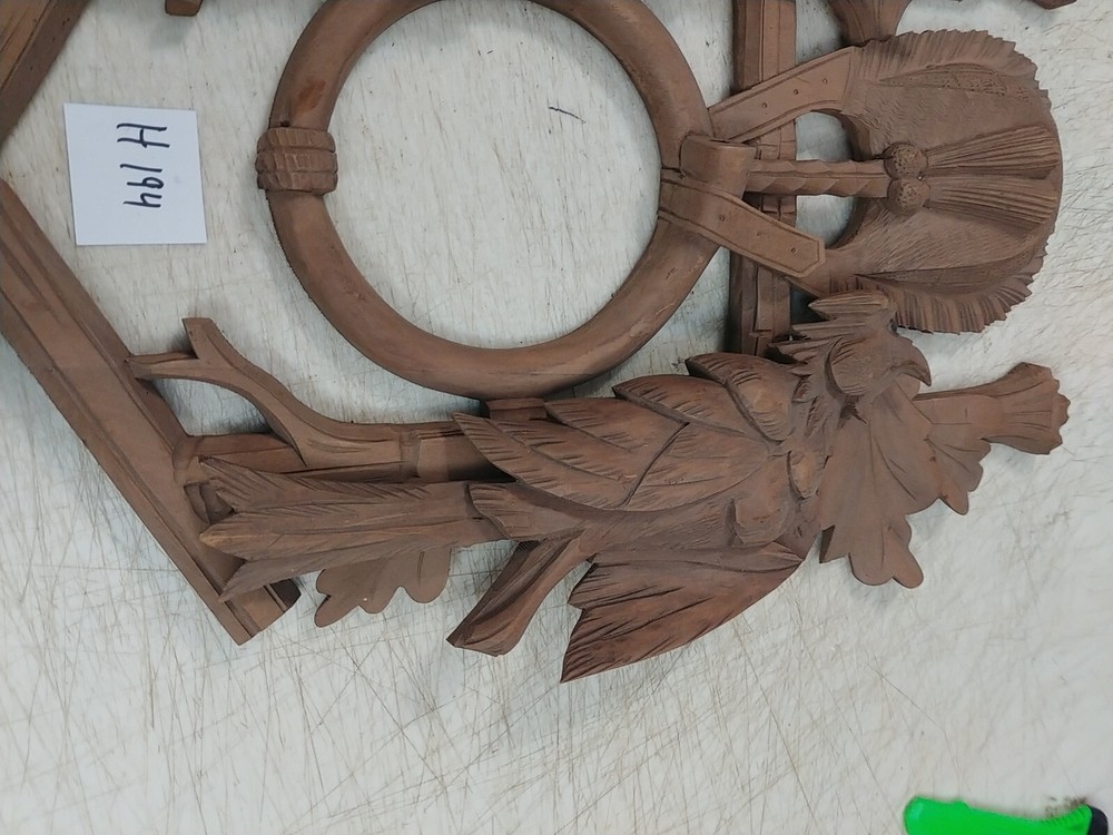 LARGE HUNTER CUCKOO CLOCK FRONT COVER