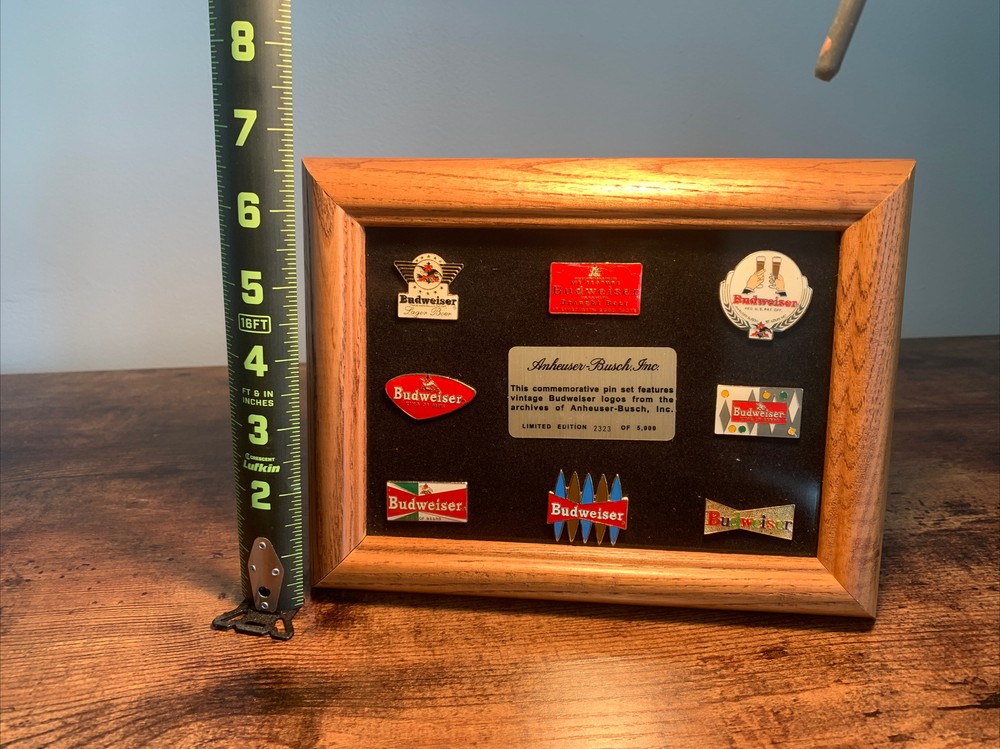 Anheuser Bush Commemorative Pin Set
