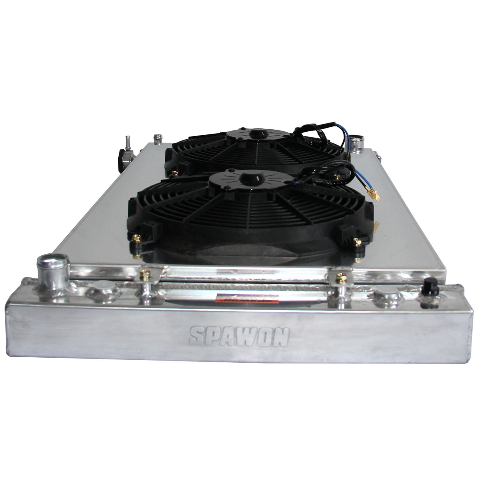 AT SPAWON For Chevrolet GMC Series Suburban 1988-1997 3Row Radiator + Fan Shroud