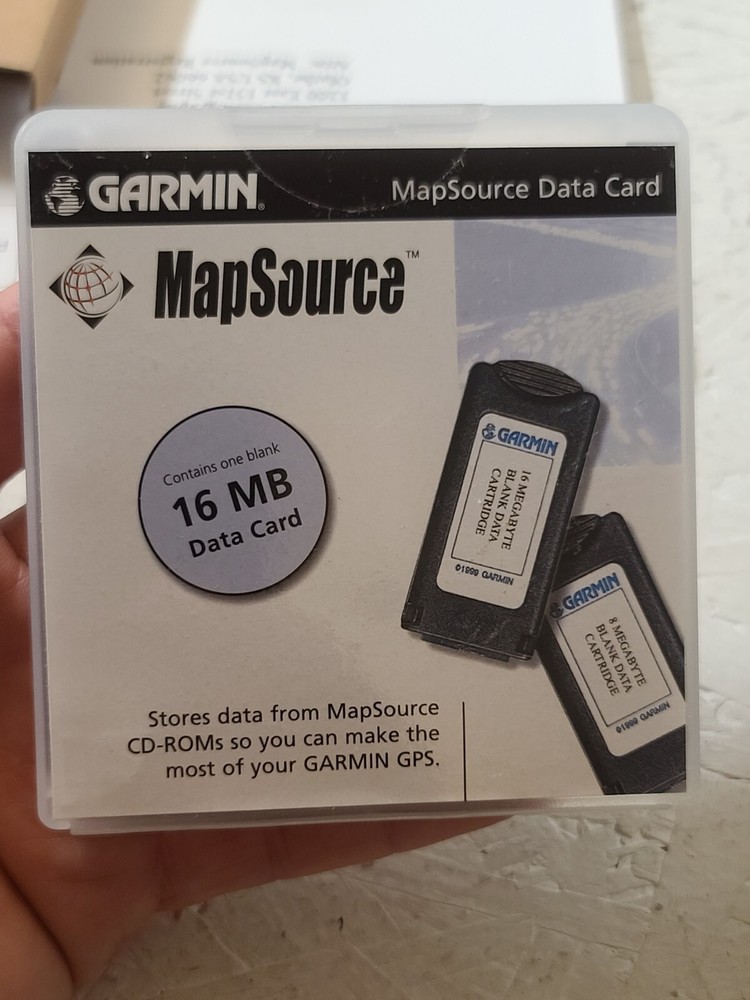 Garmin MapSource Deluxe Package 16 MB Data Card USB Data Programmer BlueChart 4