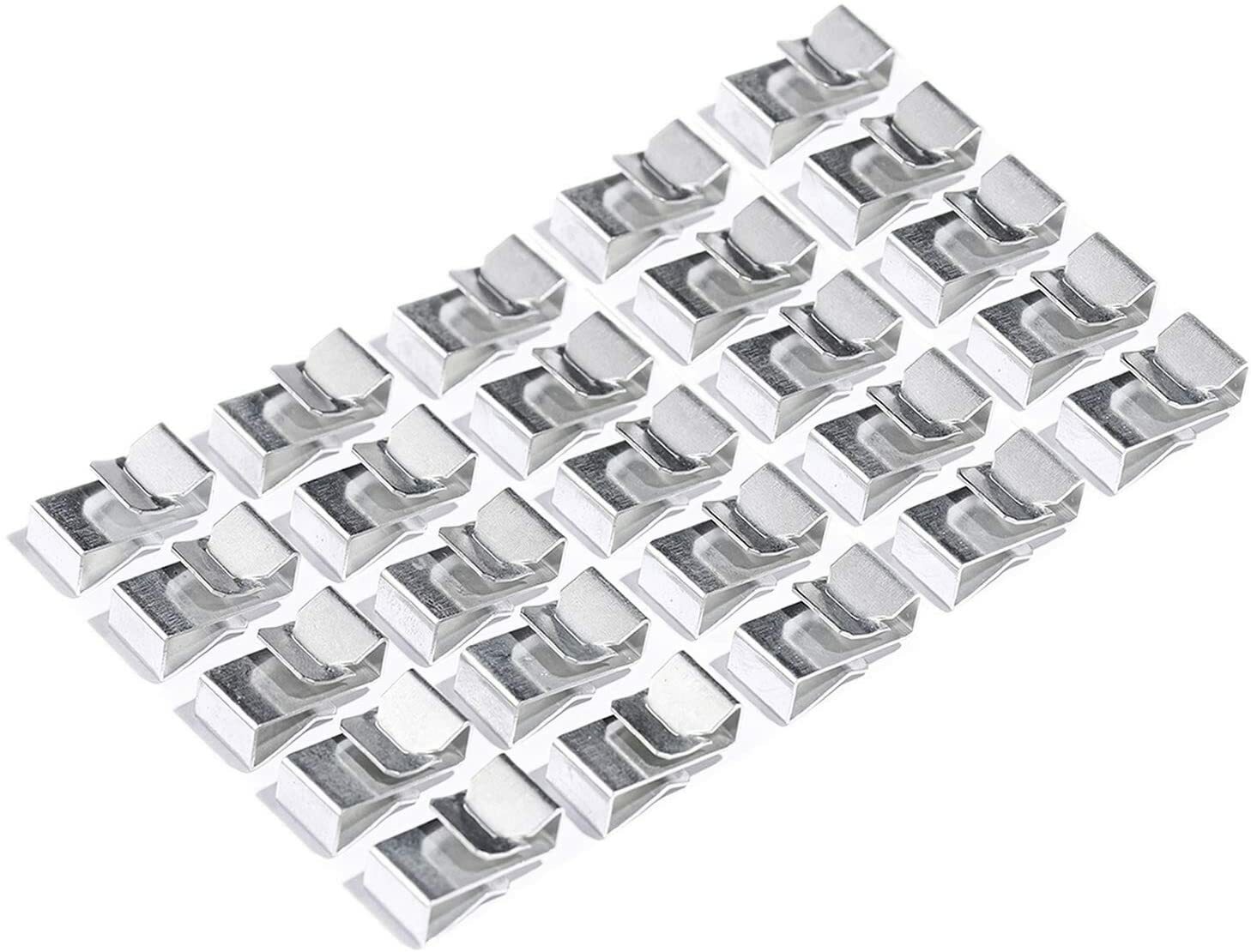 50PCS Trailer Wiring Clips Organize Hide Protect Attach Wiring to Frame