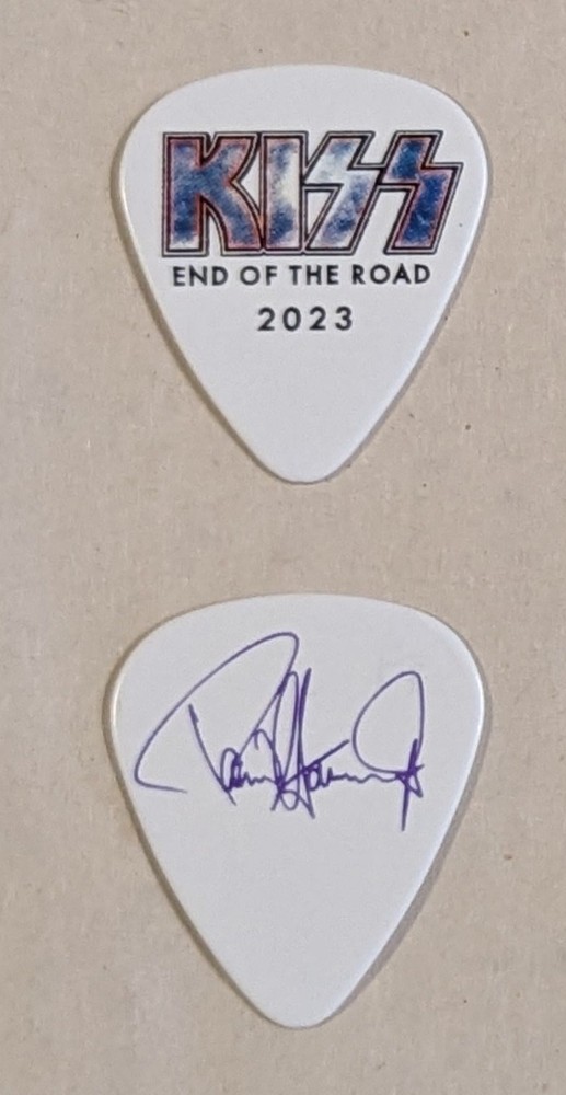 KISS 2023 End of the Road Tour LOGO Guitar Picks
