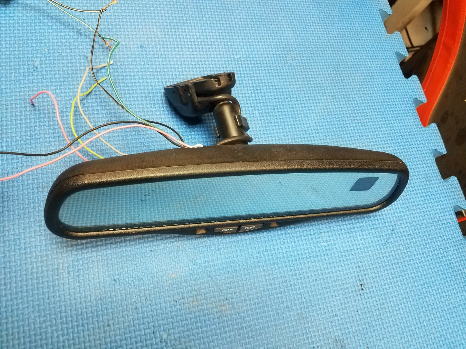 99-02 Silverado Sierra Tahoe Yukon SUBURBAN Rear View Mirror COMPASS TEMP SENSOR