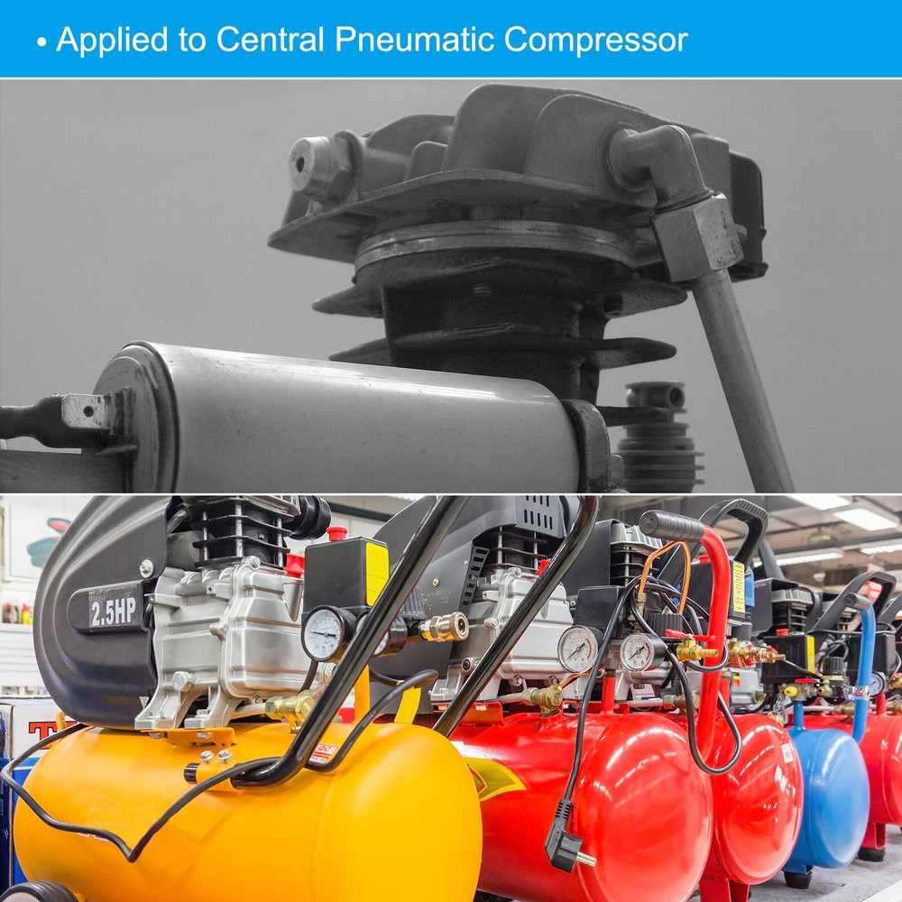 2 Pcs Central Pneumatic Compressor Parts Replacement Freight Gasket Test Kit