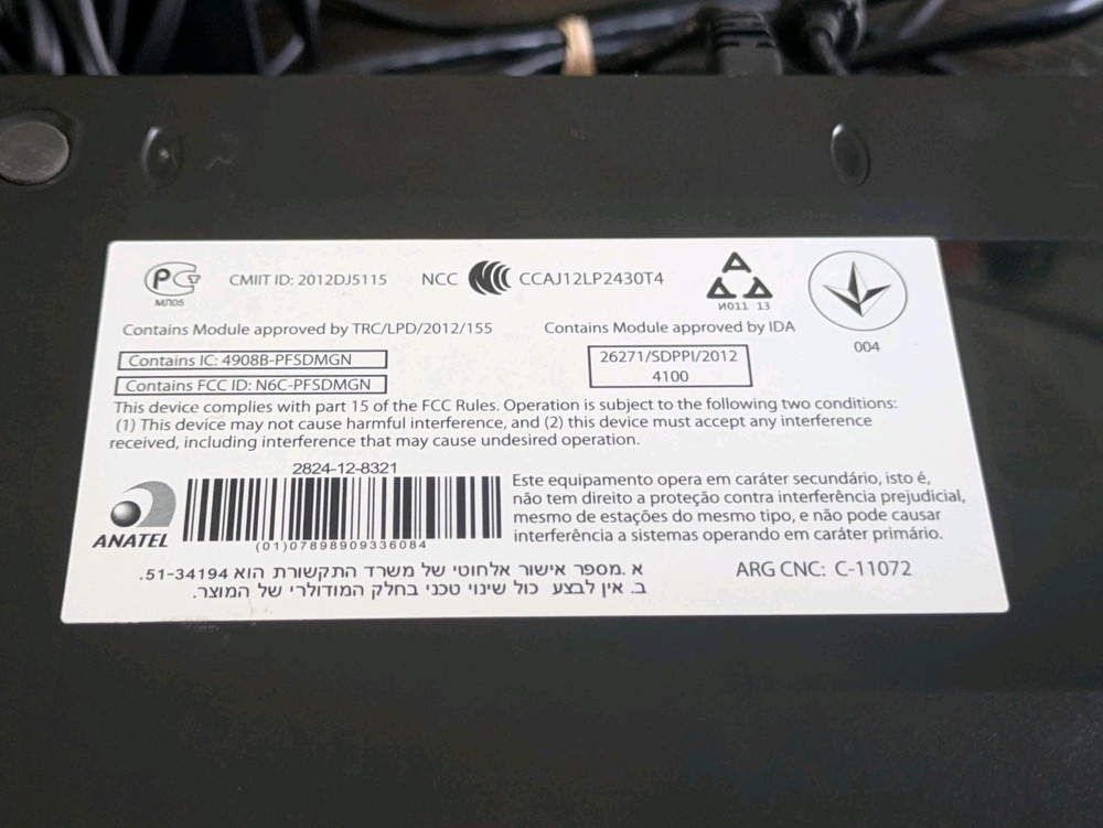 Fujitsu ScanSnap iX500 Document Scanner Wireless Tested Low Count w/ Power & USB