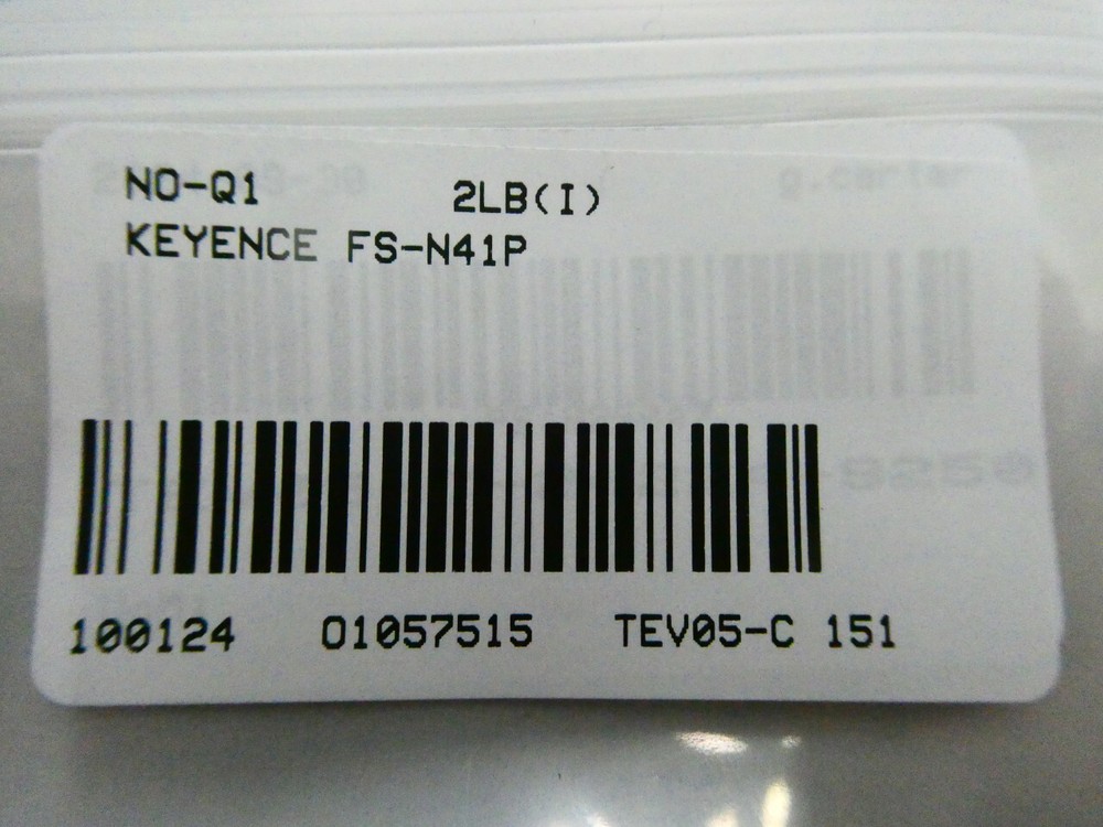 Keyence FS-N41P Fiber Optic Sensor Amplifier 10-30v-dc