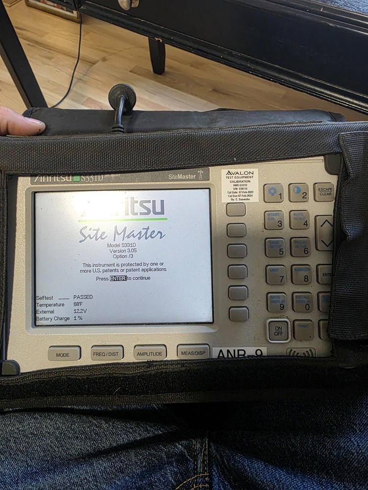 Anritsu S331D SiteMaster Pre-owned