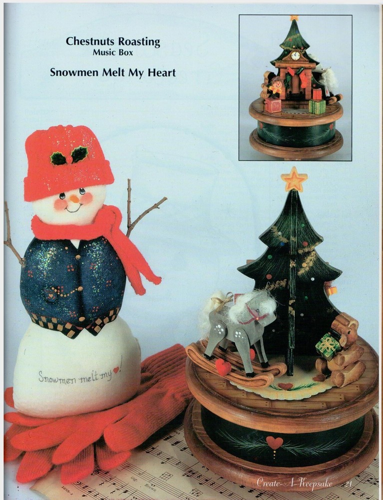 Cheryl King's Create A Keepsake Acrylic Decorative Painting Pattern Book