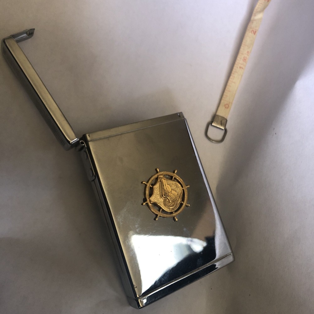 WWII USGI WW2 Transportation Corps cigarette Case Orig U.S. Army