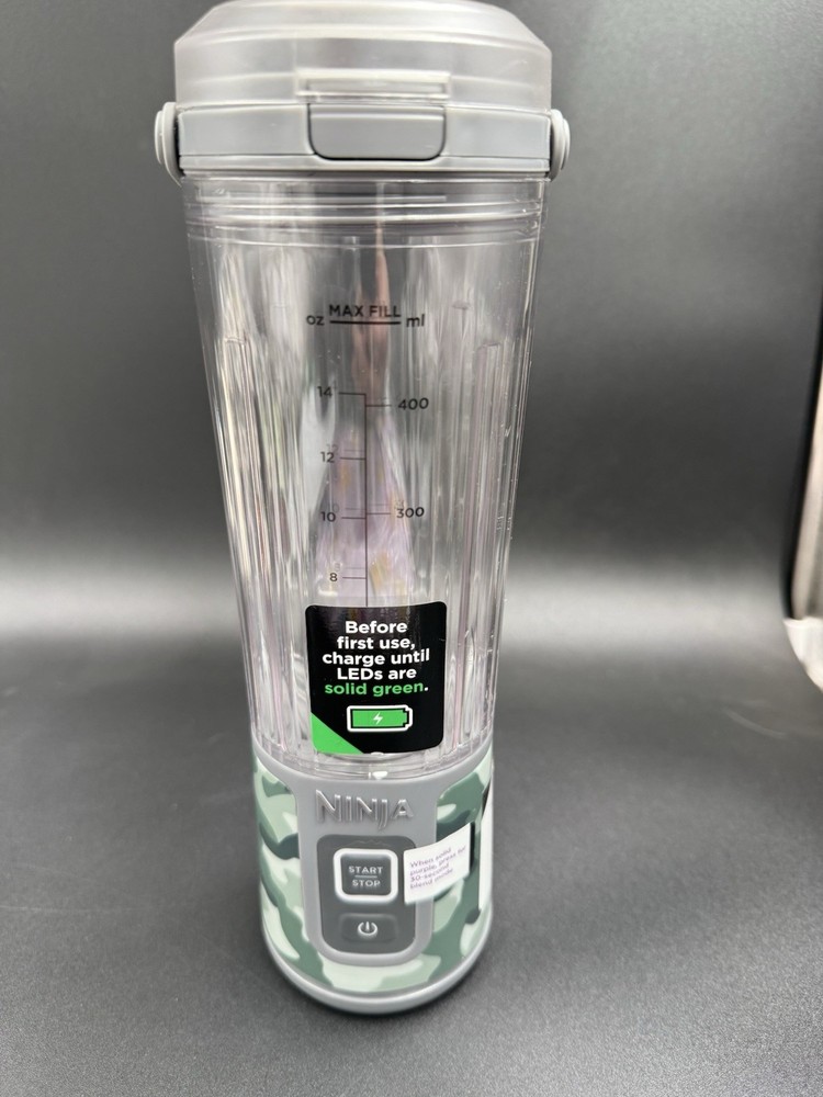 Ninja Blast Portable Blender  Camo Green