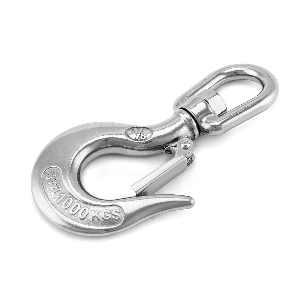 QWORK Chain Hook, Swivel Hoist Slip Hooks, Clevis...