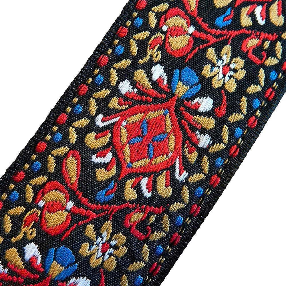 RICHTER Retro Guitar Strap Red