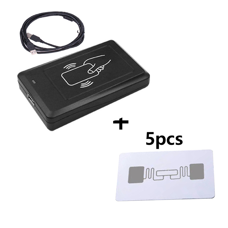 50cm Read range 860-960Mhz DC 5V UHF RFID Reader Writer Free SDK