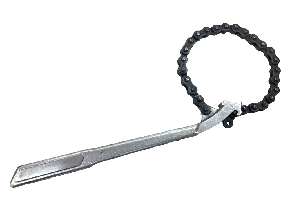 12” CHAIN WRENCH TOOL, 16” LONG CHAIN