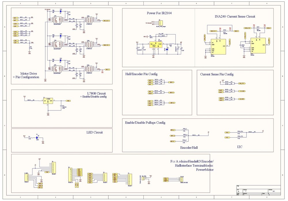 1PCS BLDC Motor Controller for SimpleFOC Shield SimpleFOC FOC BLDC Motor Cont...