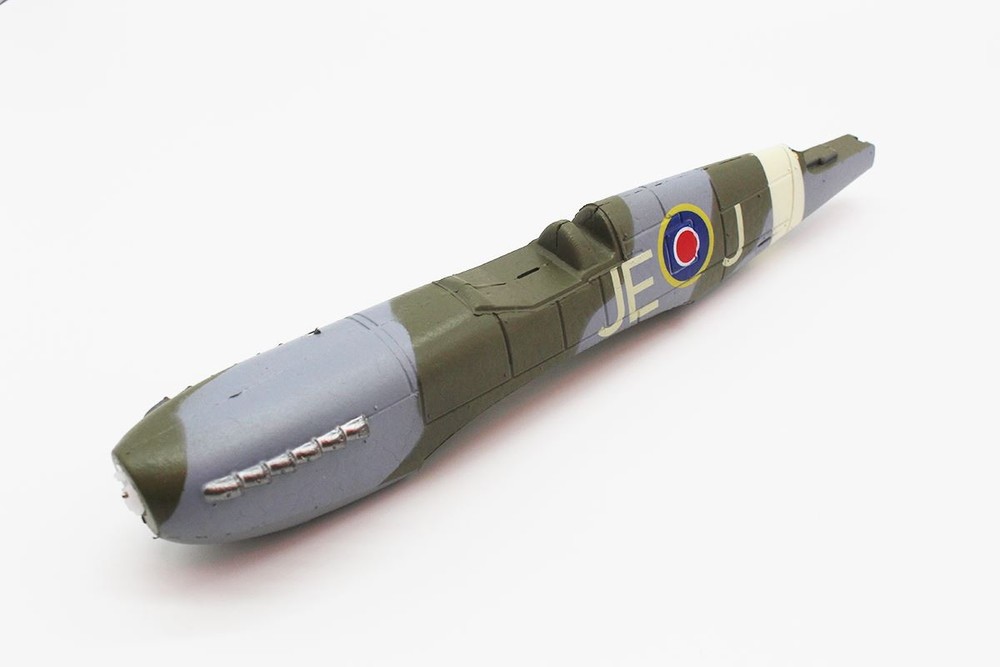 Rage R/C - Fuselage with Motor & Gearbox; Micro Spitfire V2