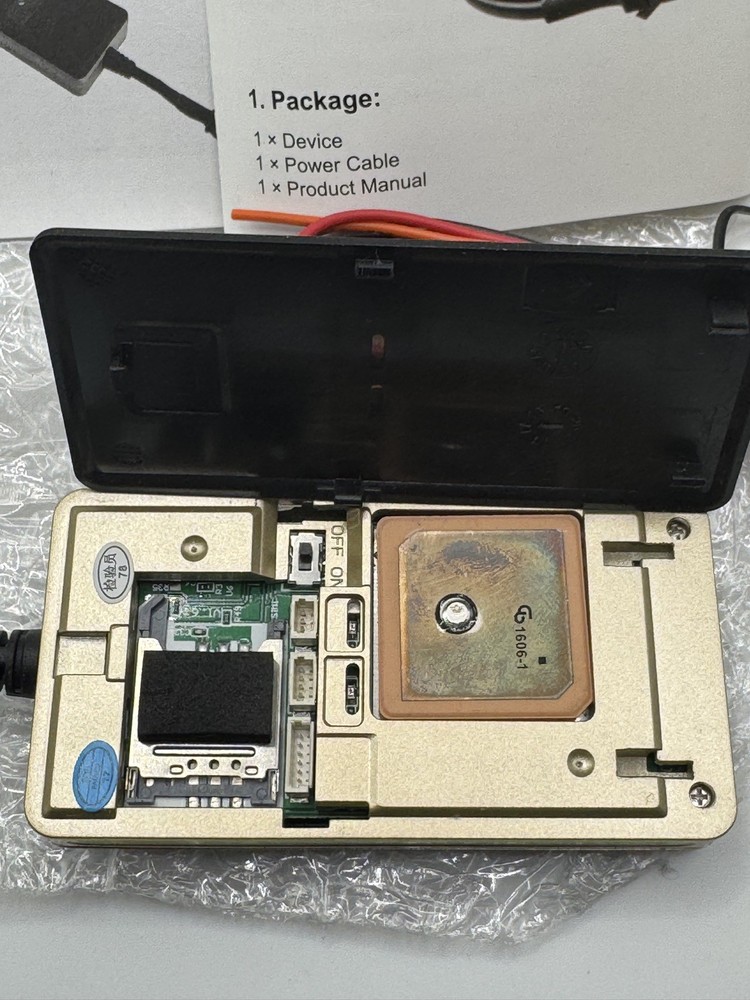 Real Time GPS Tracker - open box - no SIM (2G) - VIFLYKOO