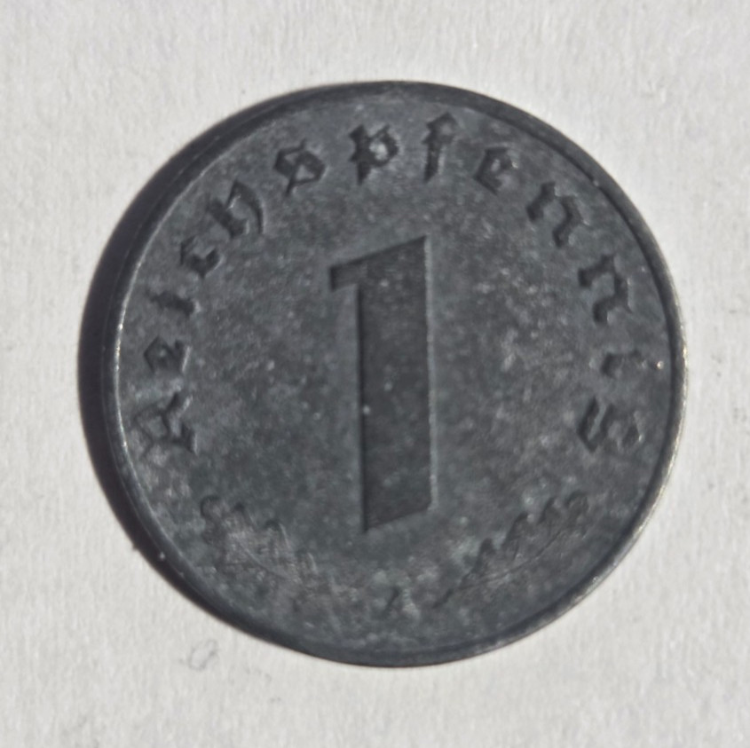 1 Reichspfennig 1941 A Germany Third Reich