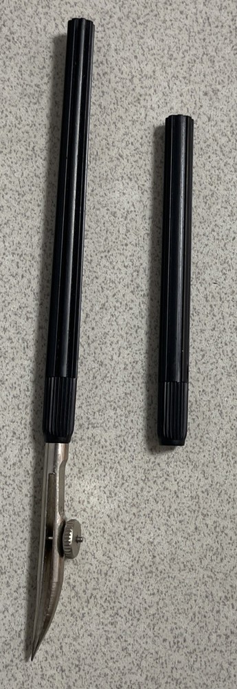 Vintage German drafting tools set Compass Precision Instruments w/ Case Pencil