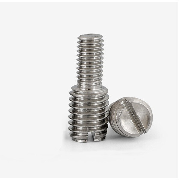 2pcs M3 M4 reducing single slot double head conversion bolt joint screw nail