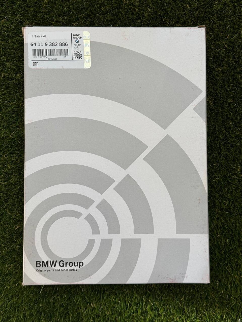 Genuine BMW G20 Activated Carbon Cabin Filter Microfilter 64119382886 G01 X3 G80