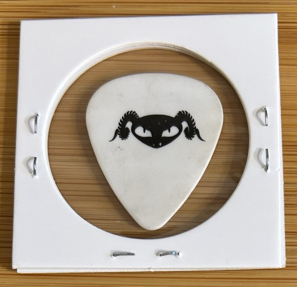 Puscifer Tour Guitar Pick - Tortex - White/Black