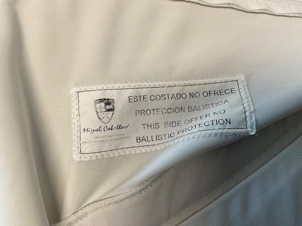 MC ARMOR ballistic level 2 , small , 2 panels , white , new