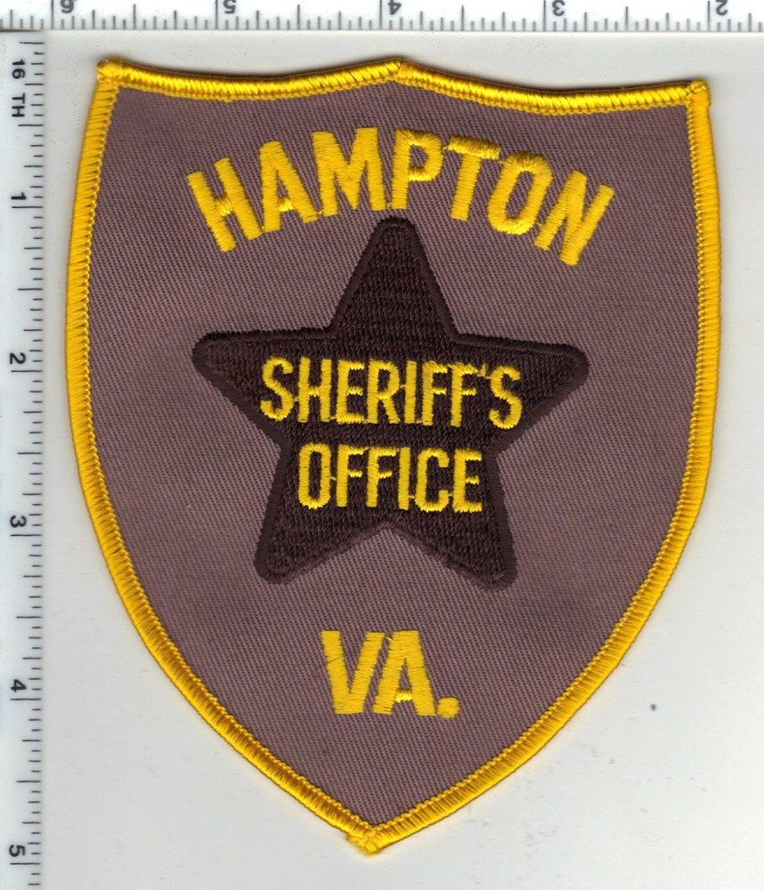 Hampton Sheriff's Office (Virginia) 2nd Issue Shoulder Patch