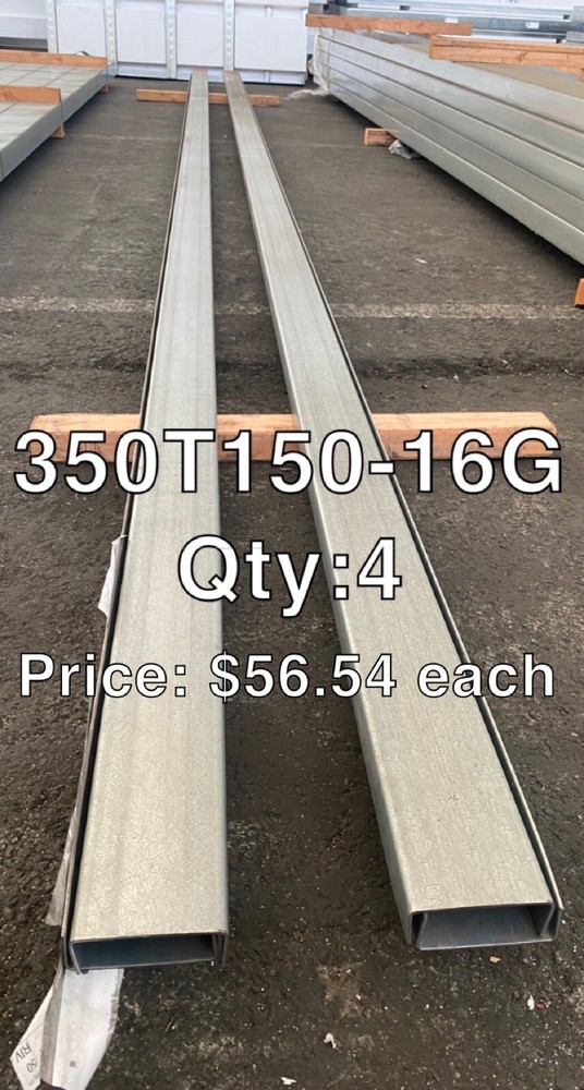 New Construction Materials! Structural Studs & Tracks