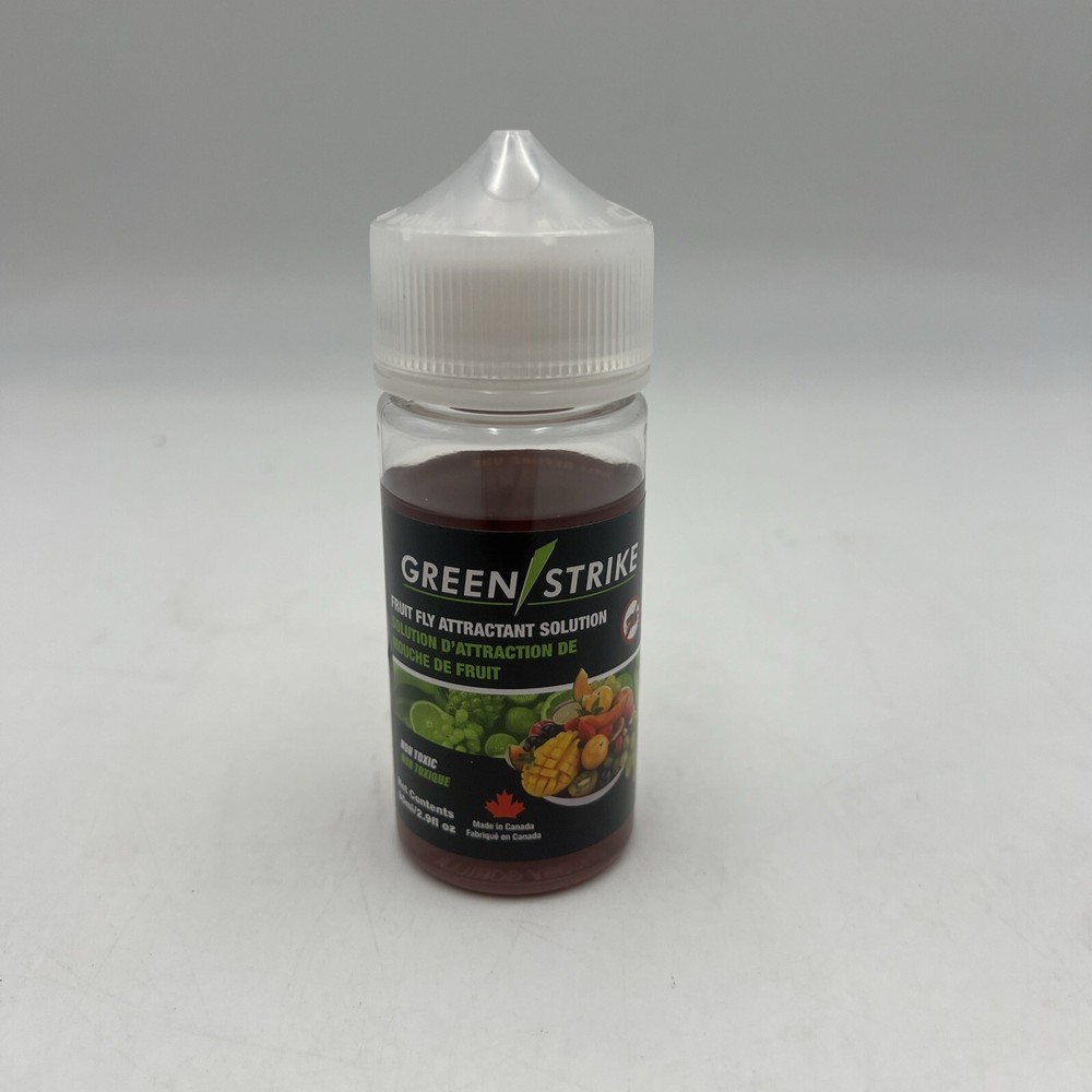 Green Strike Fruit Fly Attractant Solution 85ml/2.9 fl oz